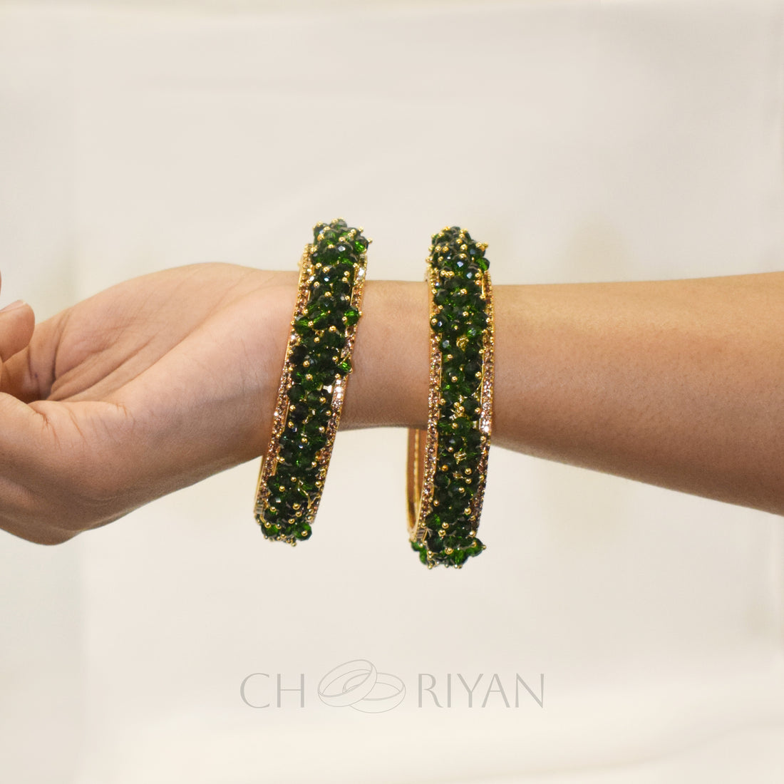 Antique Kangan Dark Green