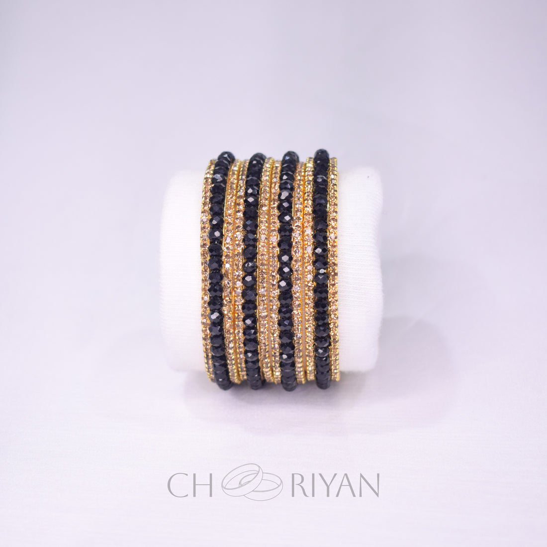 Black charm Kangan 4 pcs